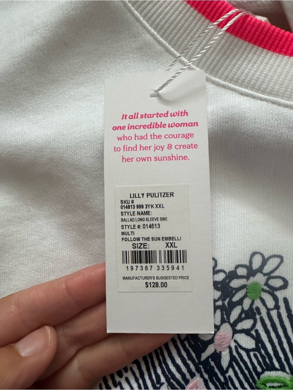 Lilly Pulitzer Ballad Long sleeve - Picture 4 of 4